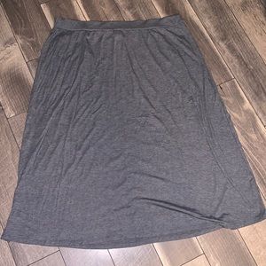 Gray Maxi skirt